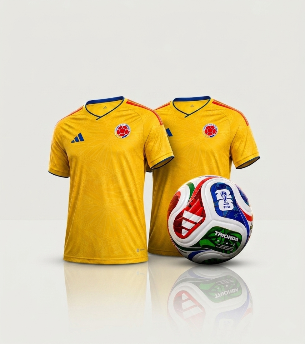 COMBO CAMISA CO X2 + BALON TRIONDA