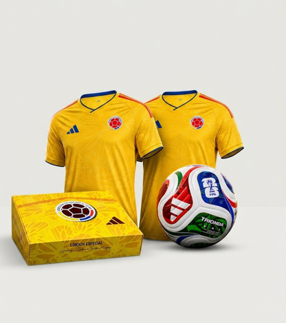 COMBO CAMISA CO X2 + BALON TRIONDA